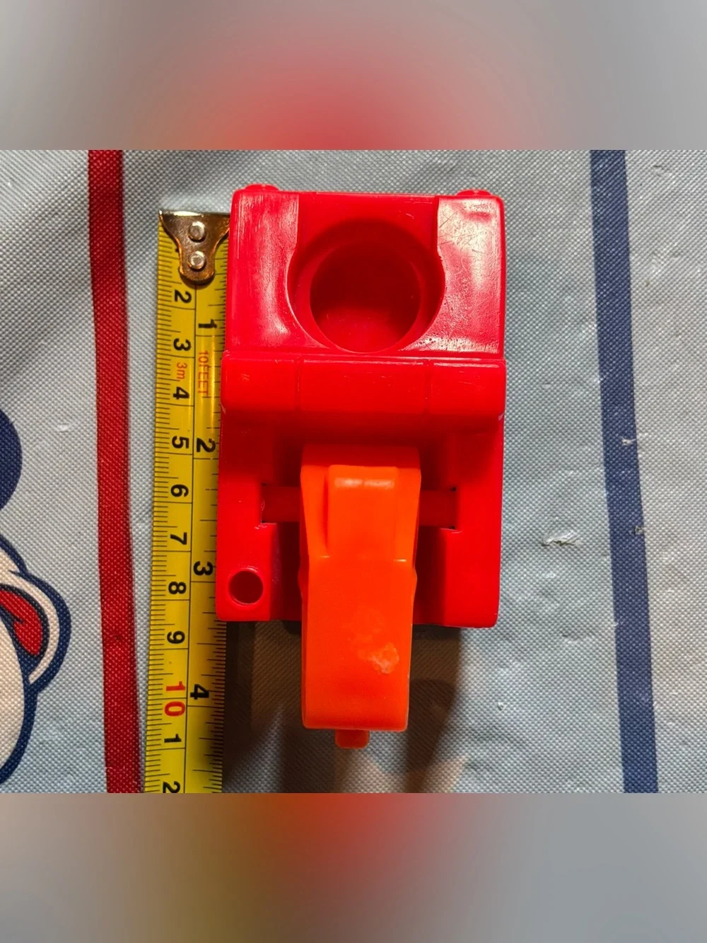 Vintage fisher price tow truck little people -preowned